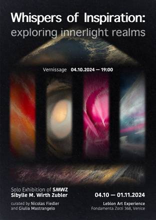 A venezia l’artista smwz esprime la propria ricerca spirituale con empatia ed energia vibrante